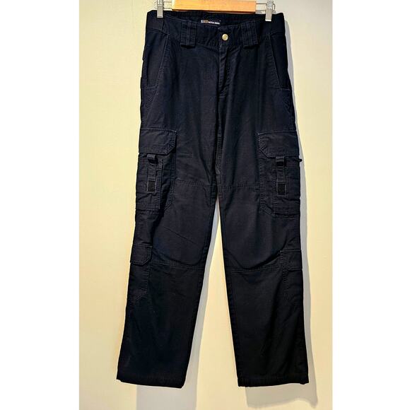 5.11 Tactical Workwear Utility Trouser Cargo Pants Blue Womens Sz 6 - Picture 9 of 10